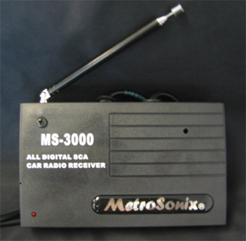 MS-3000 ALL DIGITAL SCA CAR RADIO RECEIVER
