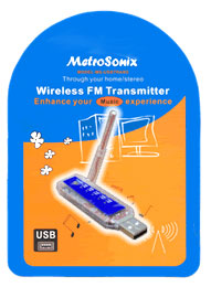 USB FM Wireless Transmitter
