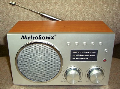 MS-1010 FM SCA Tuner Silver