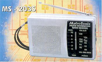 FM SCA Tuner Metrosonix MS-203S